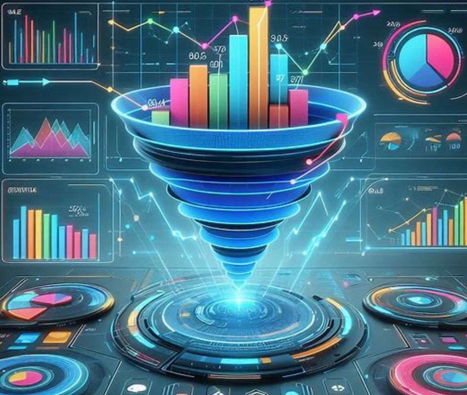 The Mighty Funnel Chart DataLion The Mighty Funnel Chart DataLion