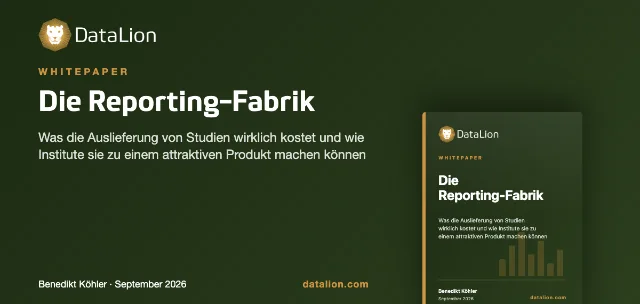 Whitepaper-Cover: Die Reporting-Fabrik