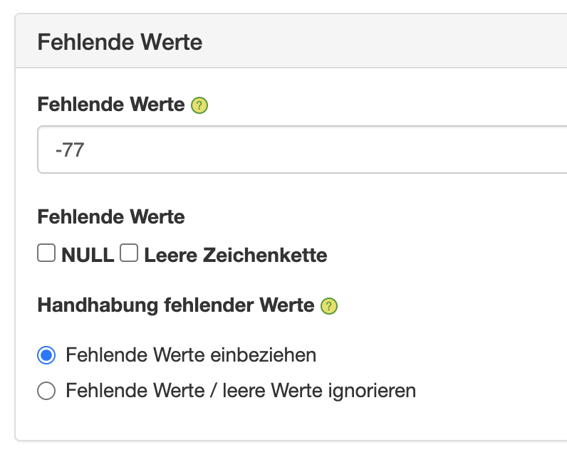 DataLion Missing Values für die Marktforschung, Dashboards für die Marktforschung